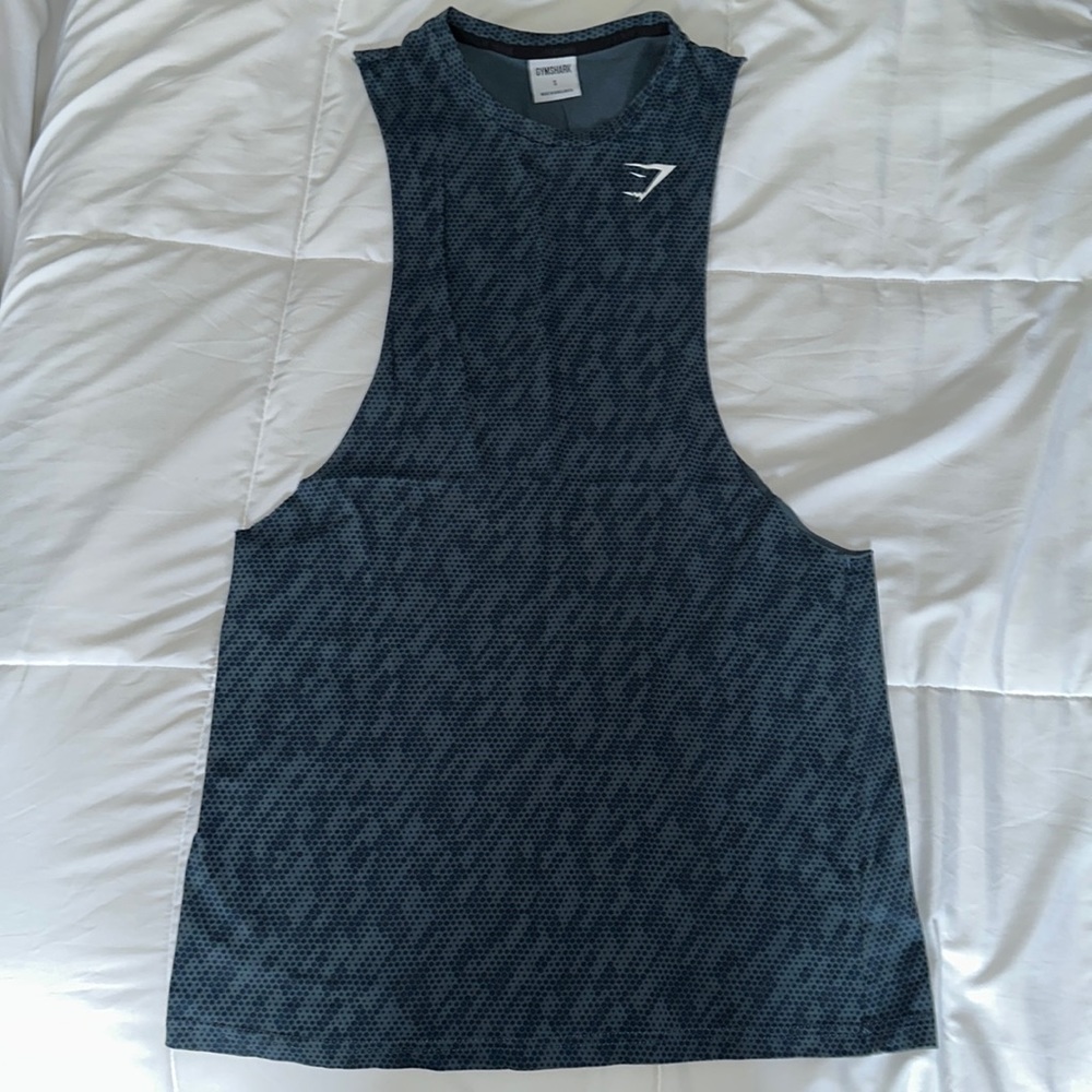 gymshark critical cut off tank top